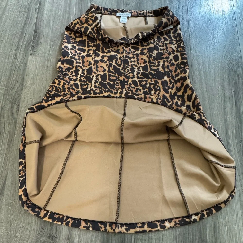 Stylish Leopard Print Midi Skirt NWT - Picture 8 of 11